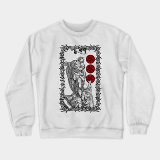 Three of Pentacles Crewneck Sweatshirt